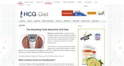 Desktop Screenshot of hcg-diet.com