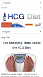 Mobile Screenshot of hcg-diet.com